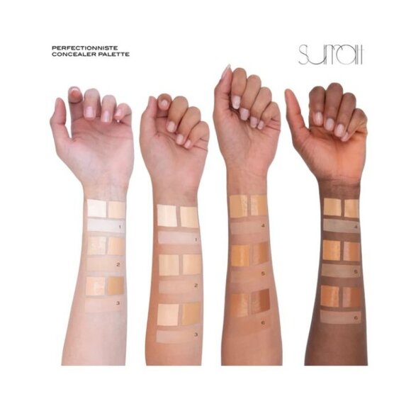 Surratt Perfectionniste Concealer Palette Shade 5 Dual Creams & Setting Powder - Picture 4 of 6